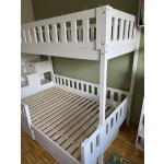 Massives Familien Etagenbett mit Treppe Wien